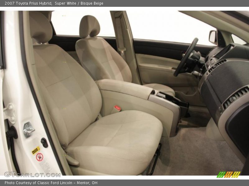 Super White / Bisque Beige 2007 Toyota Prius Hybrid