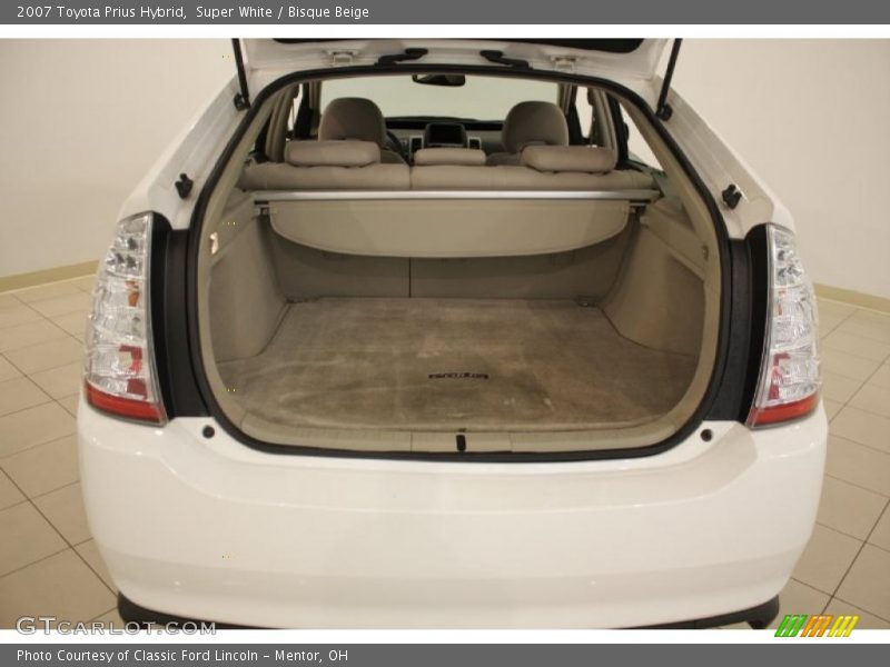 Super White / Bisque Beige 2007 Toyota Prius Hybrid