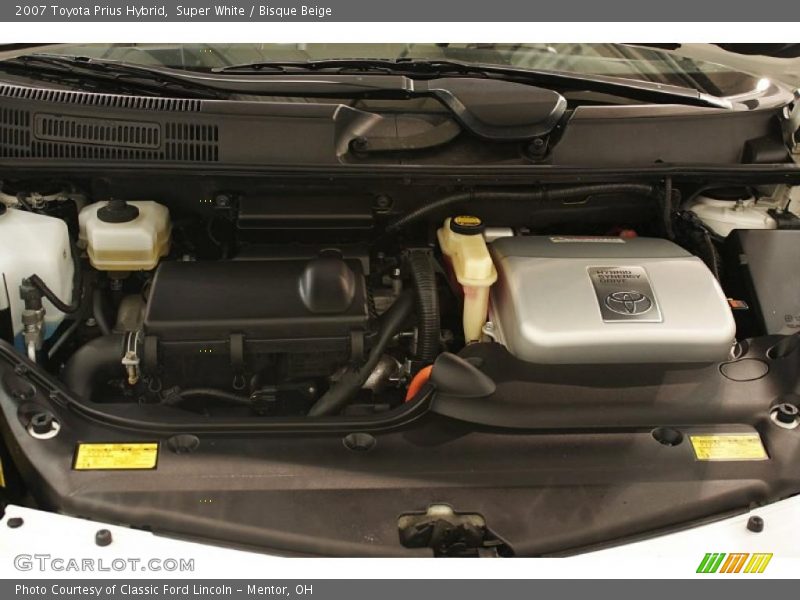 Super White / Bisque Beige 2007 Toyota Prius Hybrid
