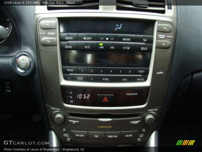 Obsidian Black / Black 2008 Lexus IS 250 AWD