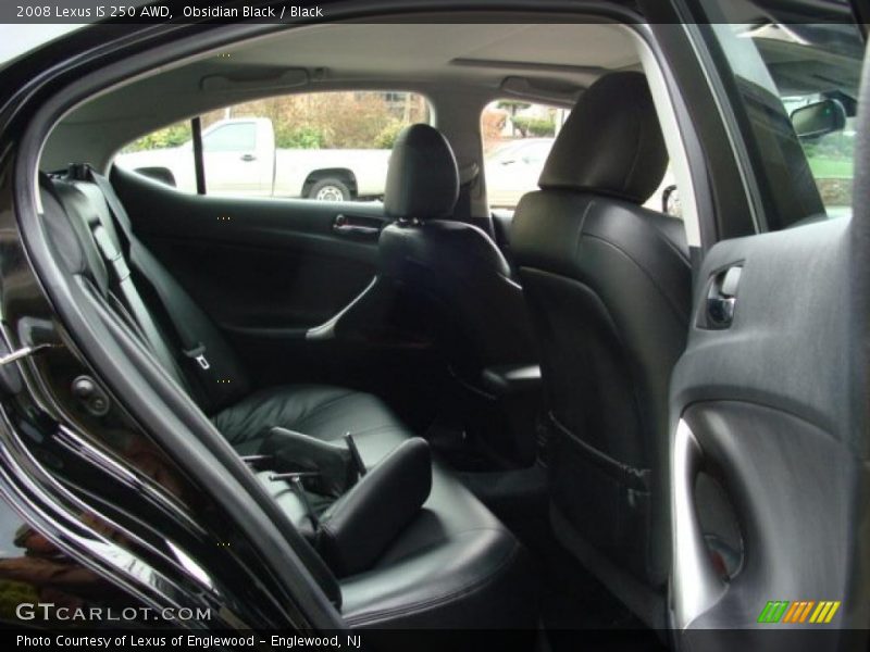 Obsidian Black / Black 2008 Lexus IS 250 AWD