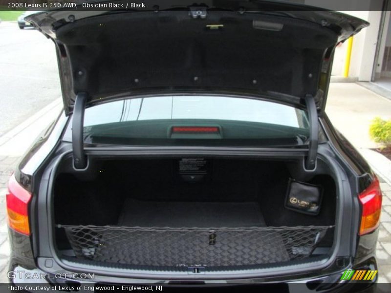 Obsidian Black / Black 2008 Lexus IS 250 AWD