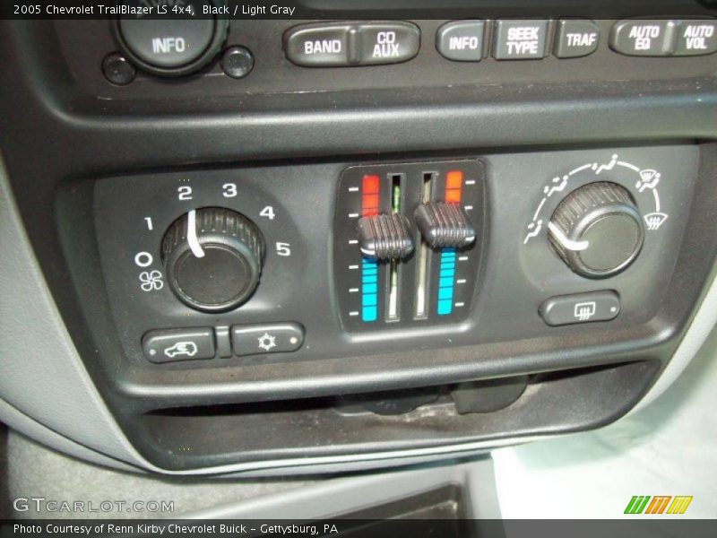 Black / Light Gray 2005 Chevrolet TrailBlazer LS 4x4