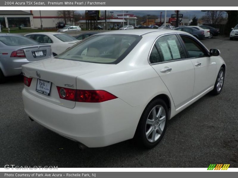 Premium White Pearl / Parchment 2004 Acura TSX Sedan