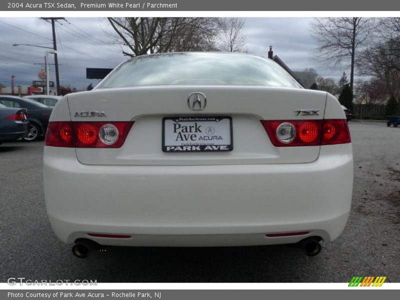 Premium White Pearl / Parchment 2004 Acura TSX Sedan