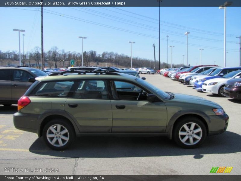 Willow Green Opalescent / Taupe 2006 Subaru Outback 2.5i Wagon
