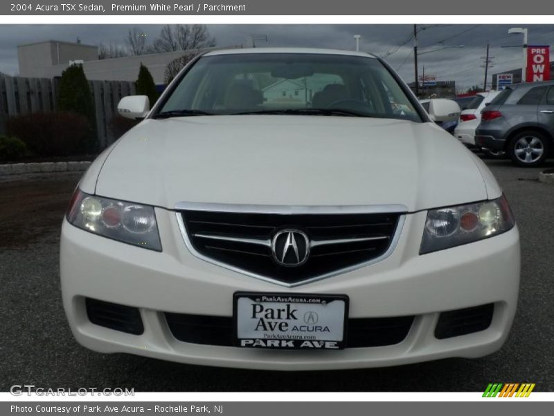 Premium White Pearl / Parchment 2004 Acura TSX Sedan