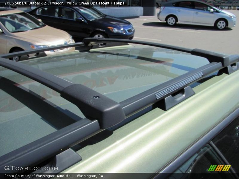 Willow Green Opalescent / Taupe 2006 Subaru Outback 2.5i Wagon