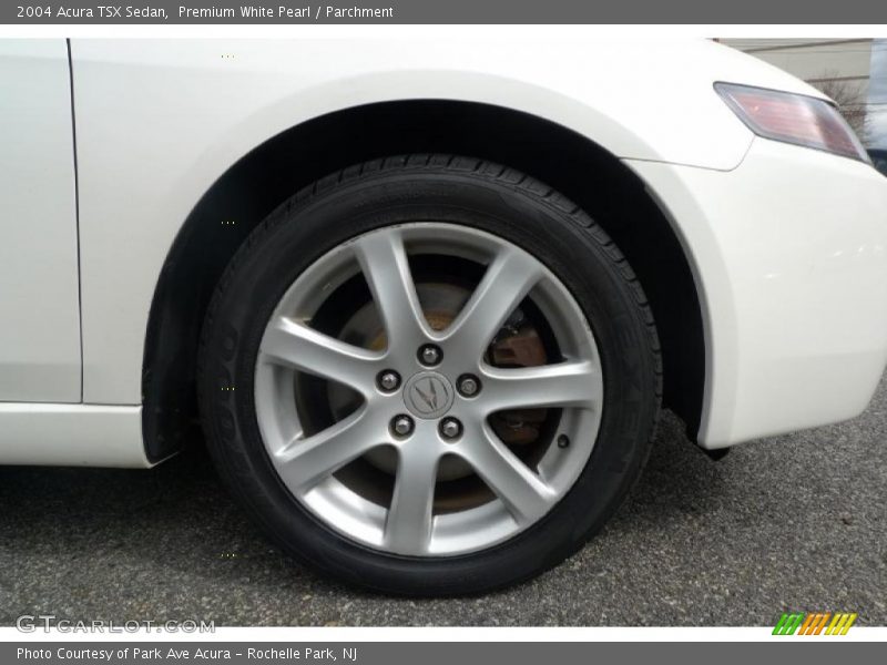 Premium White Pearl / Parchment 2004 Acura TSX Sedan