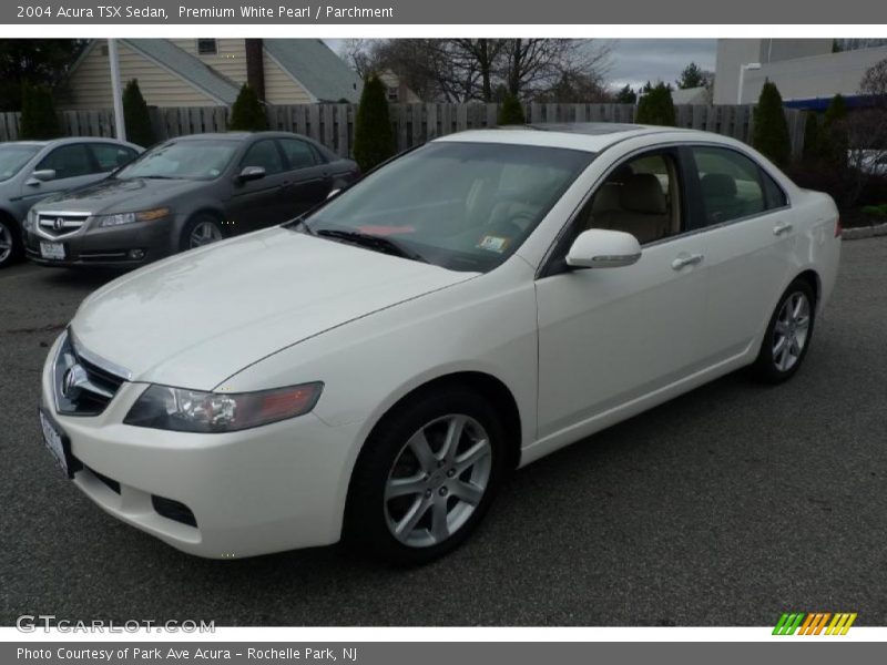Premium White Pearl / Parchment 2004 Acura TSX Sedan