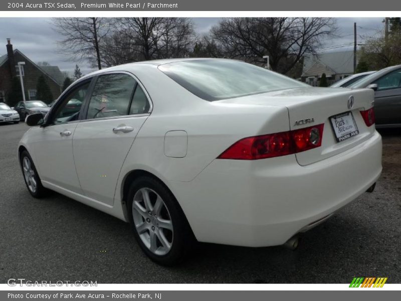Premium White Pearl / Parchment 2004 Acura TSX Sedan