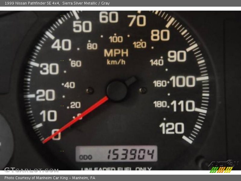 Sierra Silver Metallic / Gray 1999 Nissan Pathfinder SE 4x4