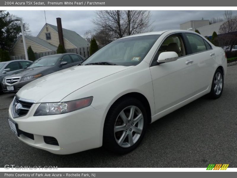 Premium White Pearl / Parchment 2004 Acura TSX Sedan