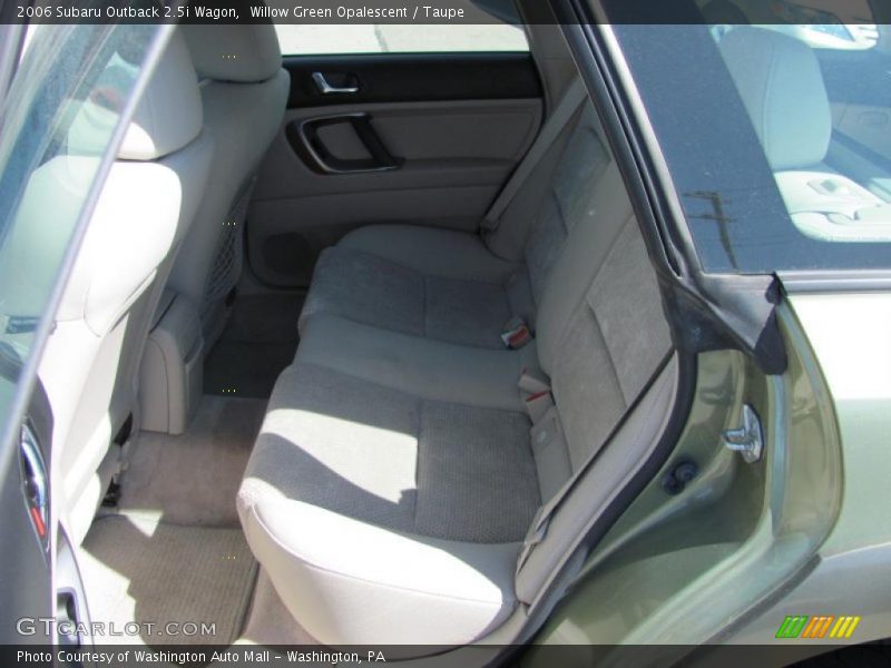 Willow Green Opalescent / Taupe 2006 Subaru Outback 2.5i Wagon