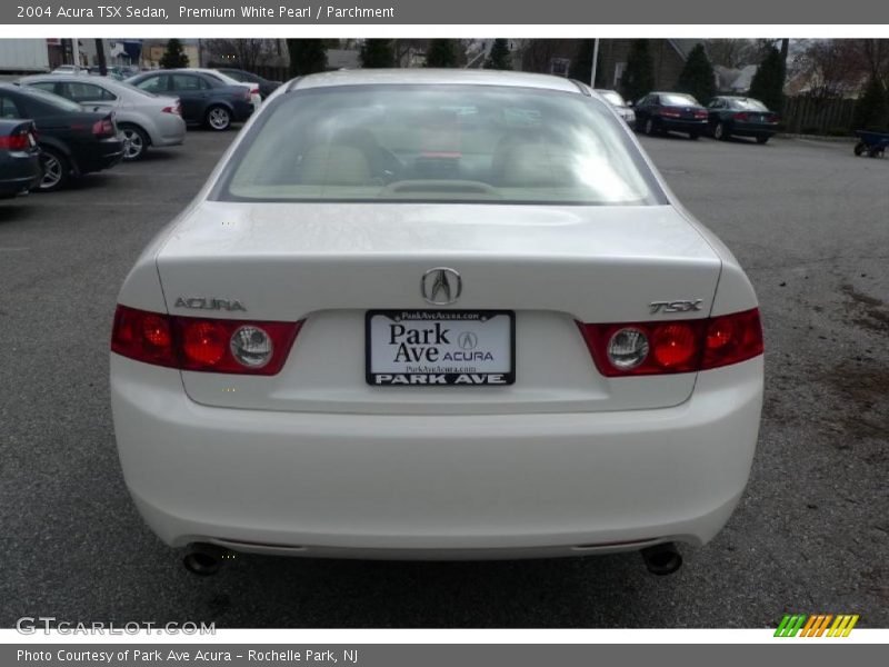 Premium White Pearl / Parchment 2004 Acura TSX Sedan