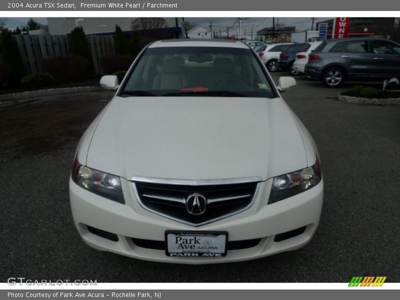Premium White Pearl / Parchment 2004 Acura TSX Sedan