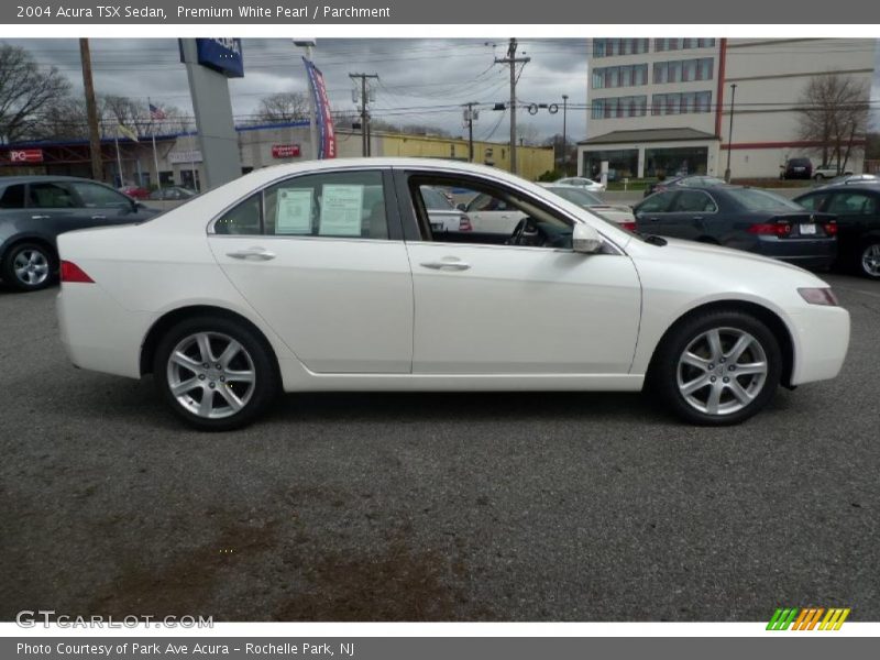 Premium White Pearl / Parchment 2004 Acura TSX Sedan