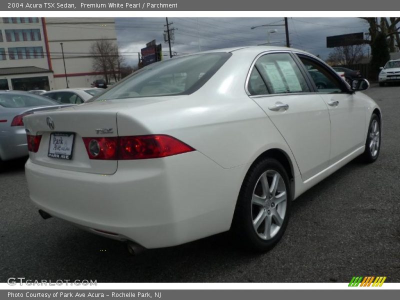 Premium White Pearl / Parchment 2004 Acura TSX Sedan