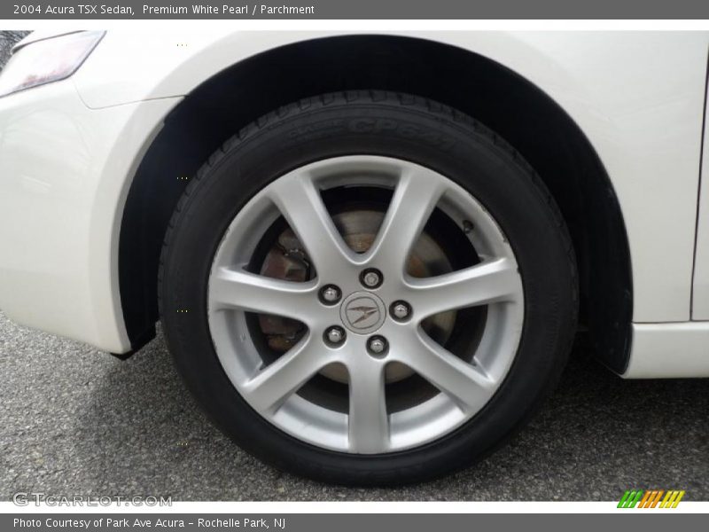 Premium White Pearl / Parchment 2004 Acura TSX Sedan