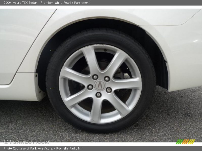 Premium White Pearl / Parchment 2004 Acura TSX Sedan