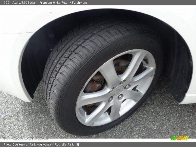 Premium White Pearl / Parchment 2004 Acura TSX Sedan