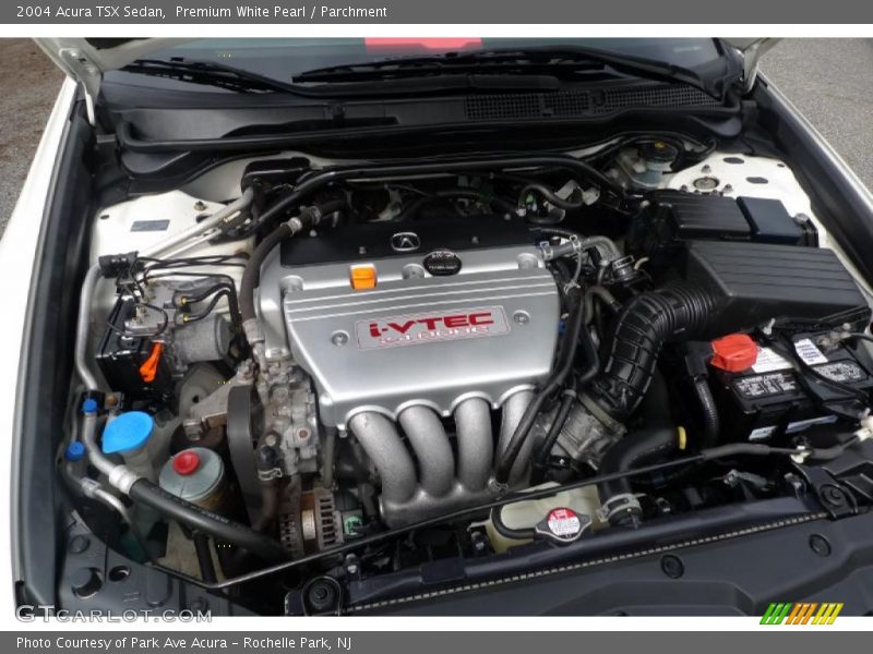 Premium White Pearl / Parchment 2004 Acura TSX Sedan