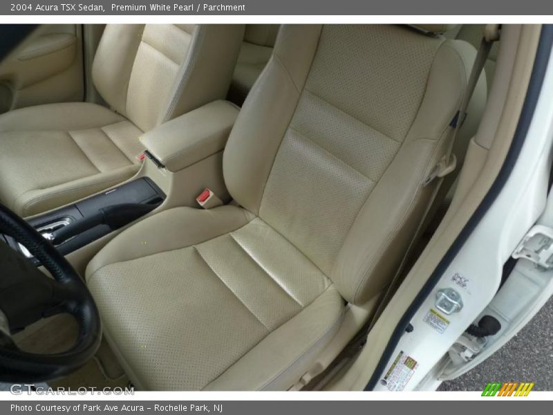 Premium White Pearl / Parchment 2004 Acura TSX Sedan
