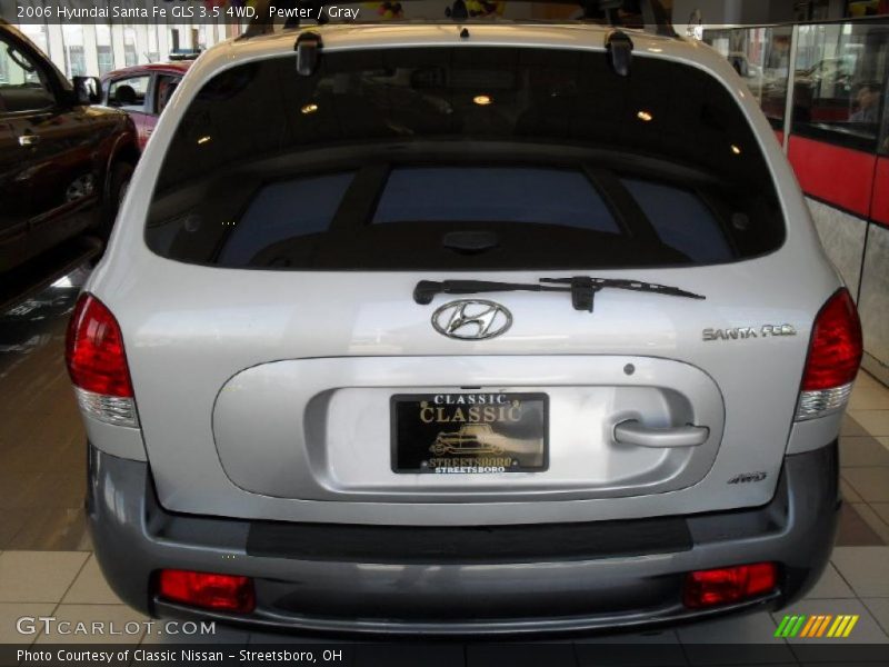 Pewter / Gray 2006 Hyundai Santa Fe GLS 3.5 4WD