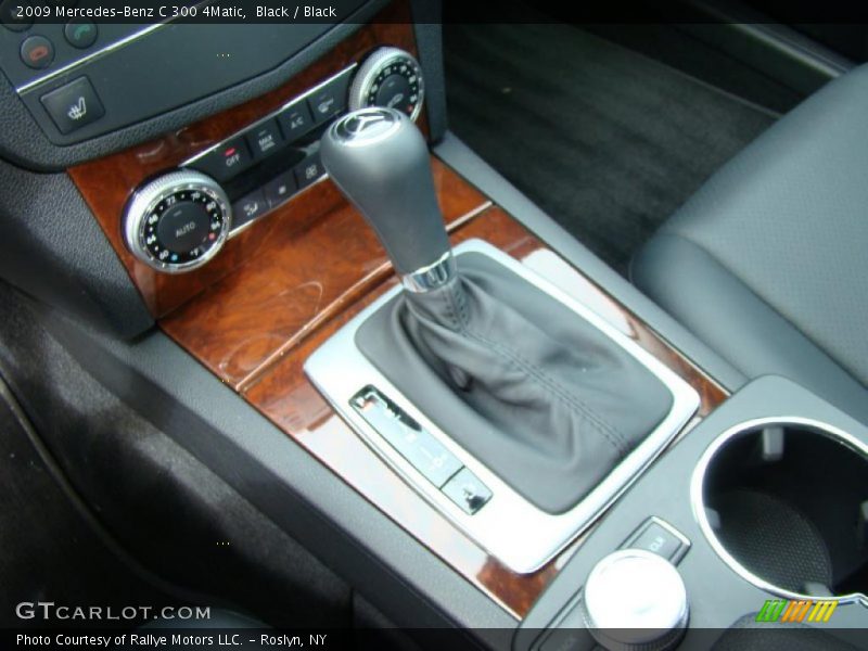 Black / Black 2009 Mercedes-Benz C 300 4Matic