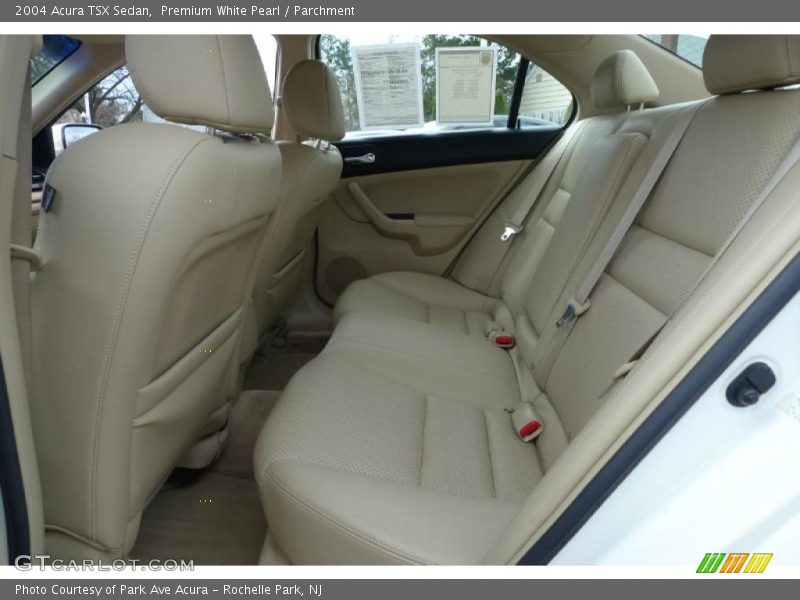 Premium White Pearl / Parchment 2004 Acura TSX Sedan