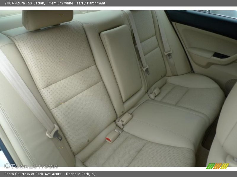 Premium White Pearl / Parchment 2004 Acura TSX Sedan