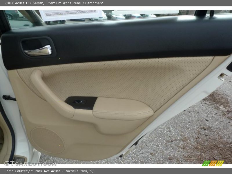 Premium White Pearl / Parchment 2004 Acura TSX Sedan