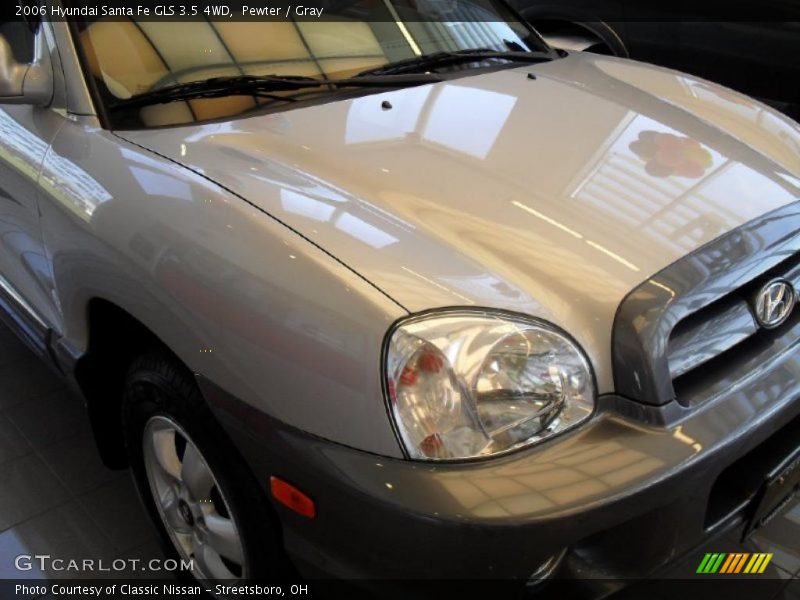 Pewter / Gray 2006 Hyundai Santa Fe GLS 3.5 4WD