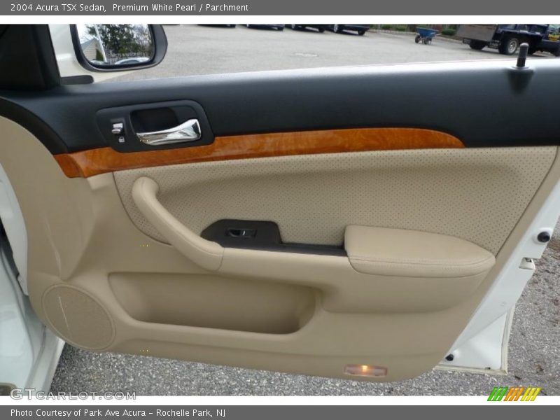 Premium White Pearl / Parchment 2004 Acura TSX Sedan