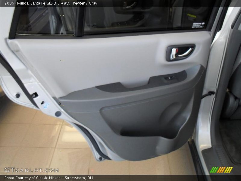 Pewter / Gray 2006 Hyundai Santa Fe GLS 3.5 4WD