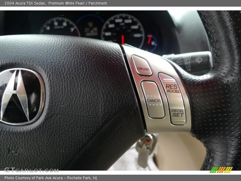 Premium White Pearl / Parchment 2004 Acura TSX Sedan