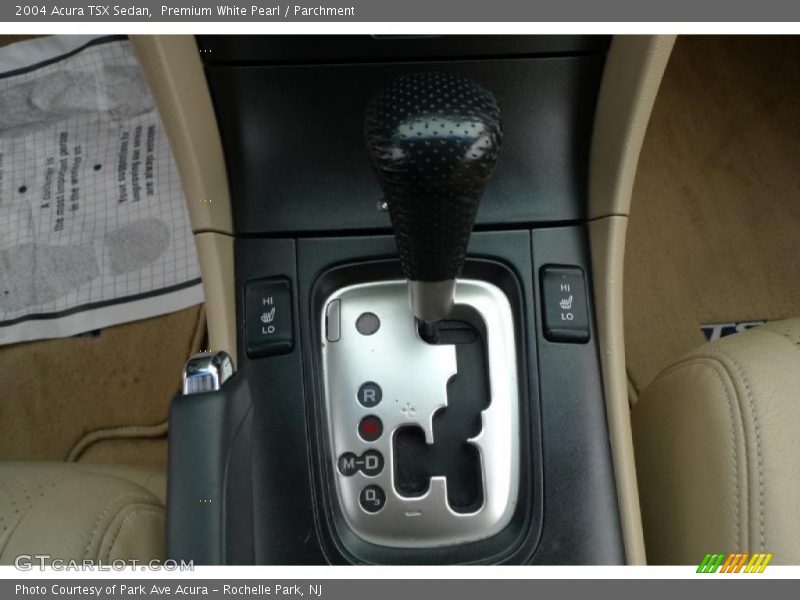 Premium White Pearl / Parchment 2004 Acura TSX Sedan