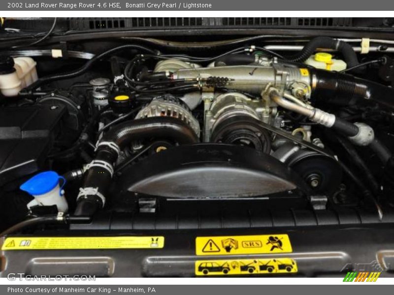 Bonatti Grey Pearl / Lightstone 2002 Land Rover Range Rover 4.6 HSE