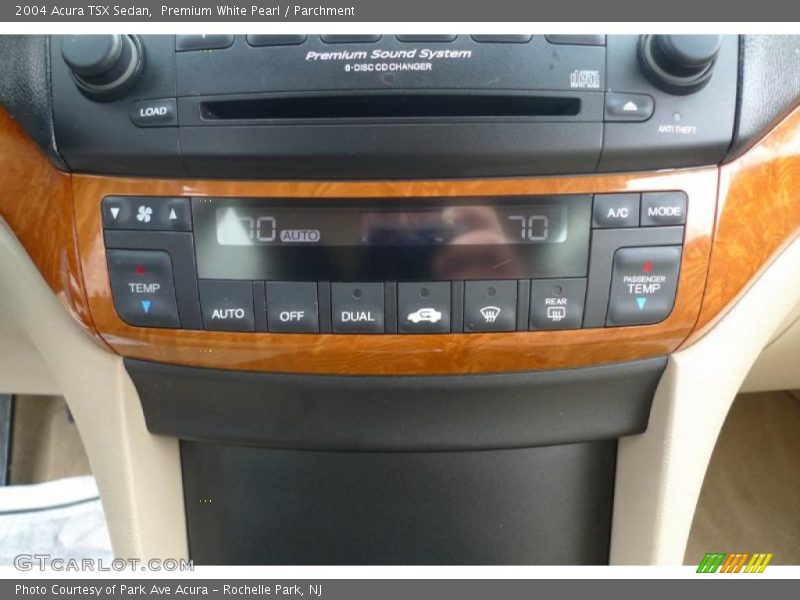 Premium White Pearl / Parchment 2004 Acura TSX Sedan