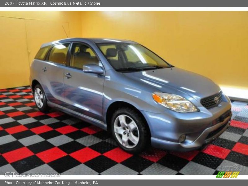 Cosmic Blue Metallic / Stone 2007 Toyota Matrix XR