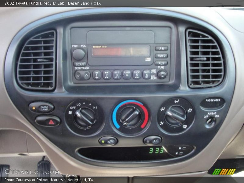 Desert Sand / Oak 2002 Toyota Tundra Regular Cab