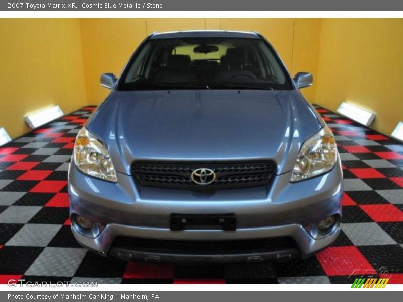 Cosmic Blue Metallic / Stone 2007 Toyota Matrix XR