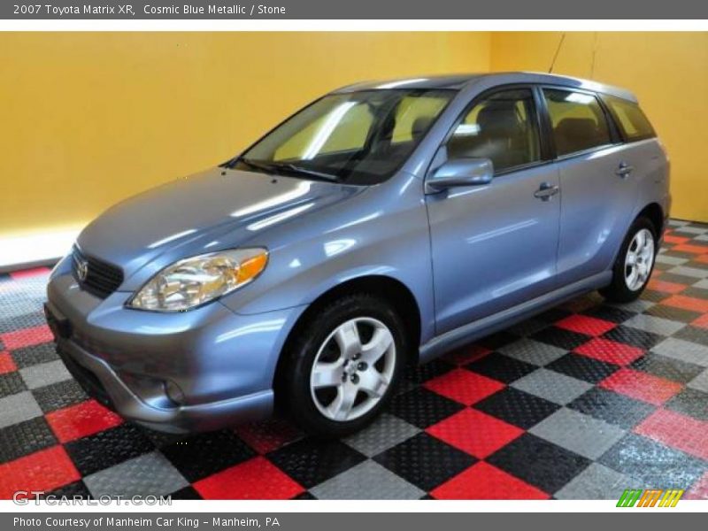 Cosmic Blue Metallic / Stone 2007 Toyota Matrix XR