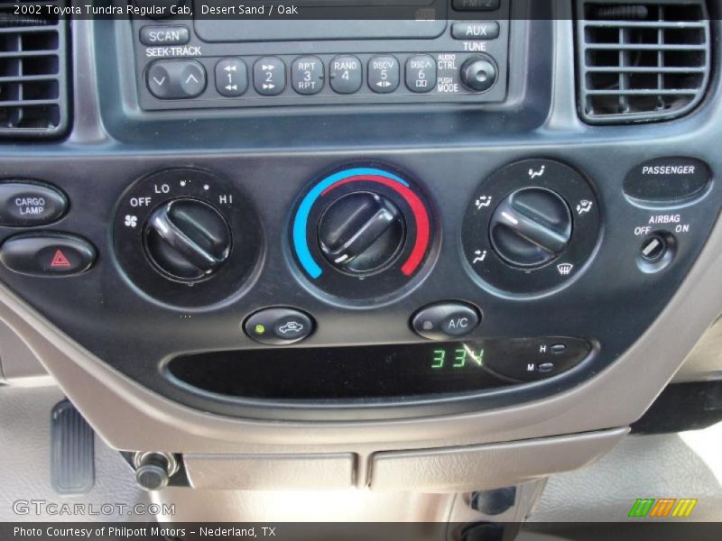 Desert Sand / Oak 2002 Toyota Tundra Regular Cab