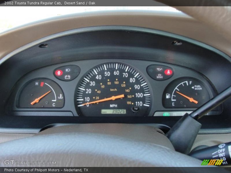 Desert Sand / Oak 2002 Toyota Tundra Regular Cab