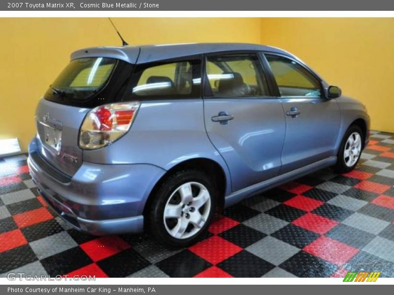 Cosmic Blue Metallic / Stone 2007 Toyota Matrix XR