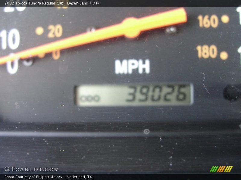 Desert Sand / Oak 2002 Toyota Tundra Regular Cab