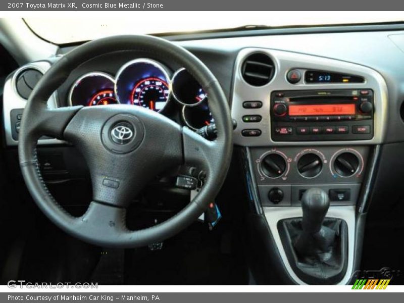 Cosmic Blue Metallic / Stone 2007 Toyota Matrix XR