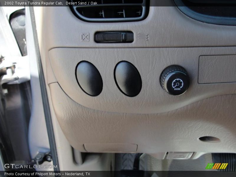 Desert Sand / Oak 2002 Toyota Tundra Regular Cab