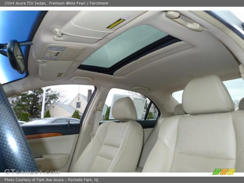 Premium White Pearl / Parchment 2004 Acura TSX Sedan